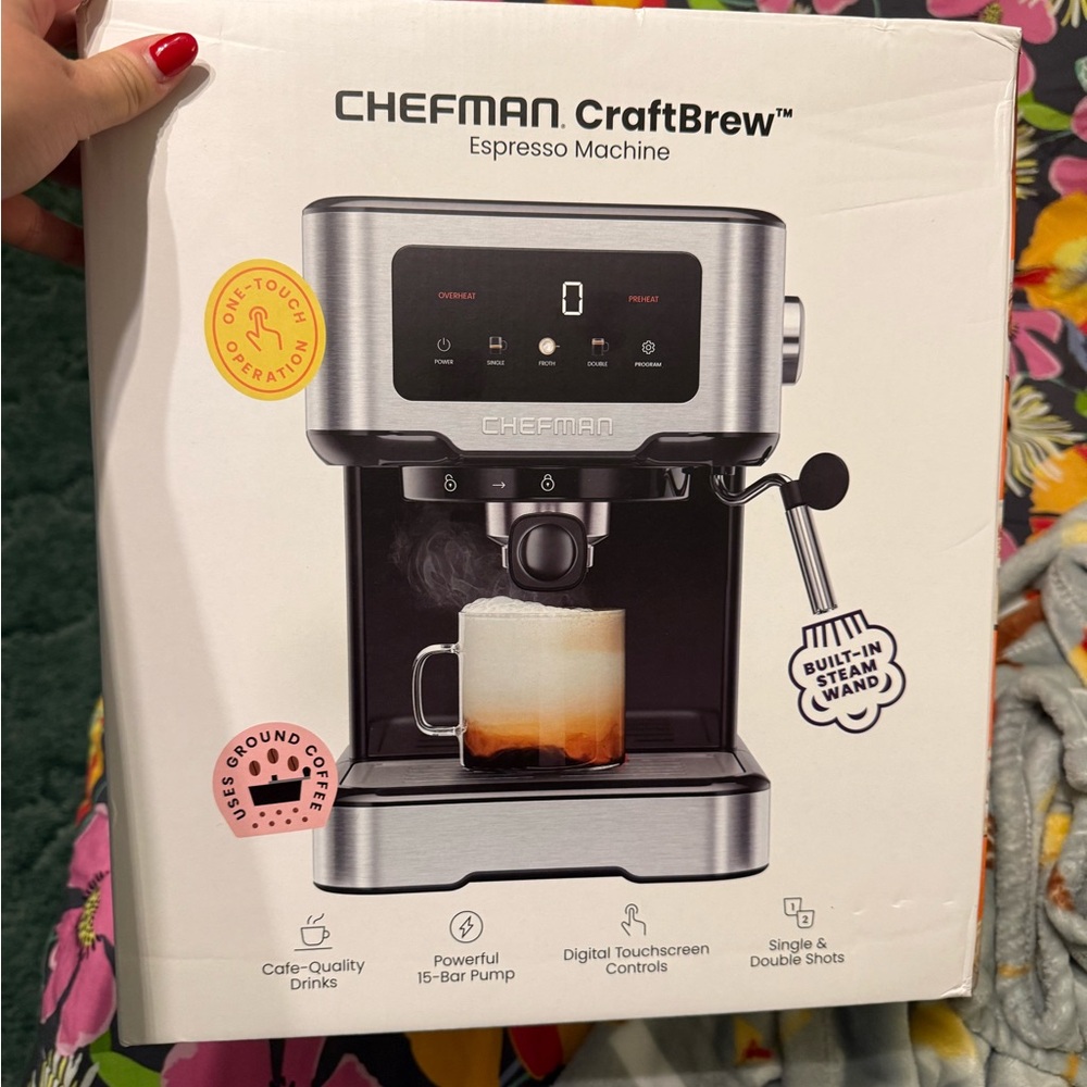 Chefman CraftBrew Espresso Machine